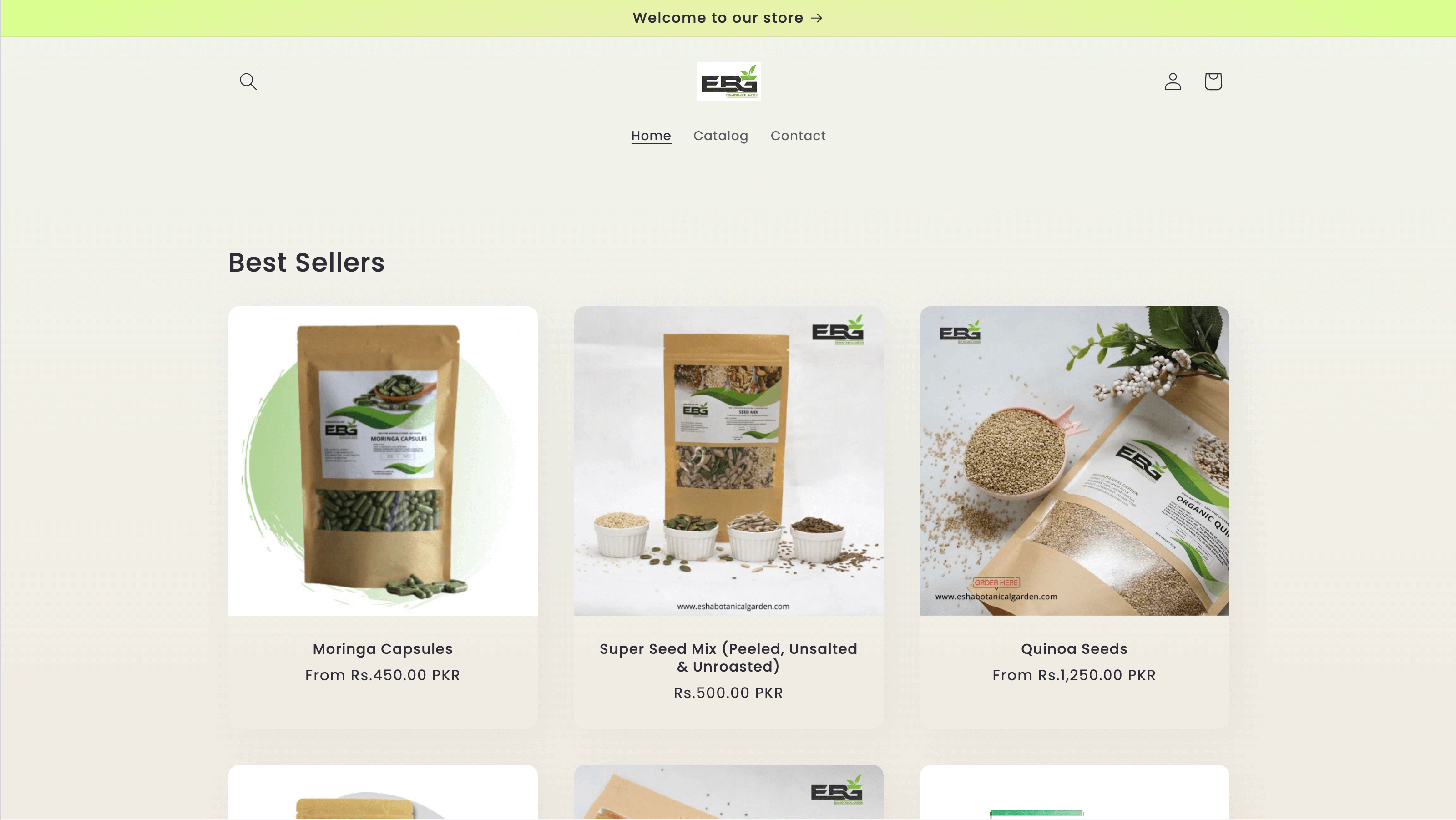 Esha Botanical Garden - Organic Store